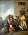The Village Charlatan (The Operation for Stone in the Head) by Adriaen Brouwer, The Hermitage